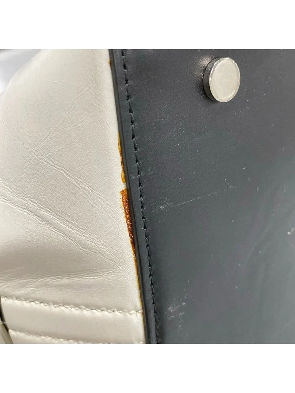 Balenciaga Tote Bag Marine Black Leather